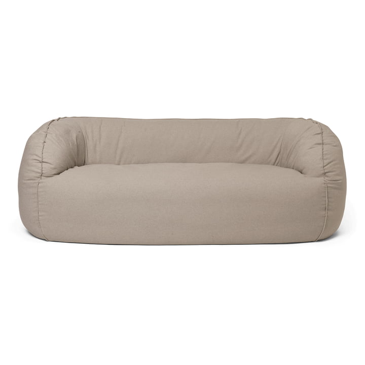 ferm Living - Nesten 2-personers sofa, Re-Cotton natur