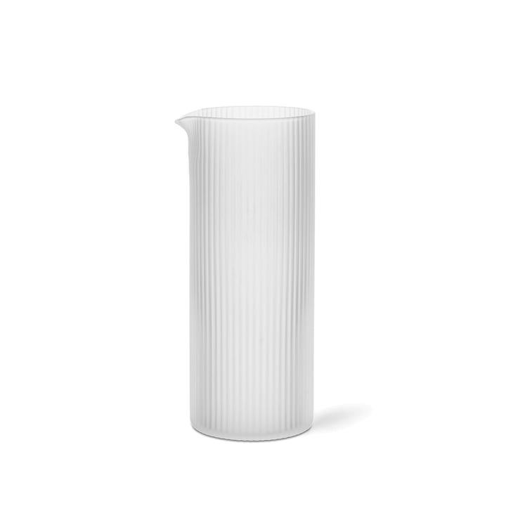 ferm Living - Ripple mælkekaraffel, 0,4 l, frostet