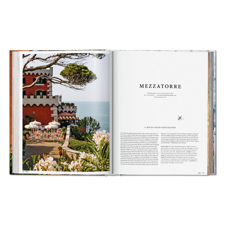 TASCHEN Verlag - Great Escapes, Middelhavet, The Hotel Book, flersproget