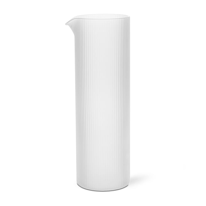 ferm Living - Ripple vandkaraffel, 1,1 l, frostet