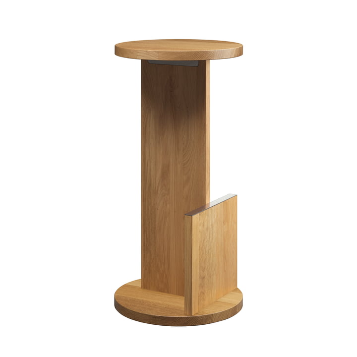 e15 - Tankbarstol, H 75 cm, olieret eg