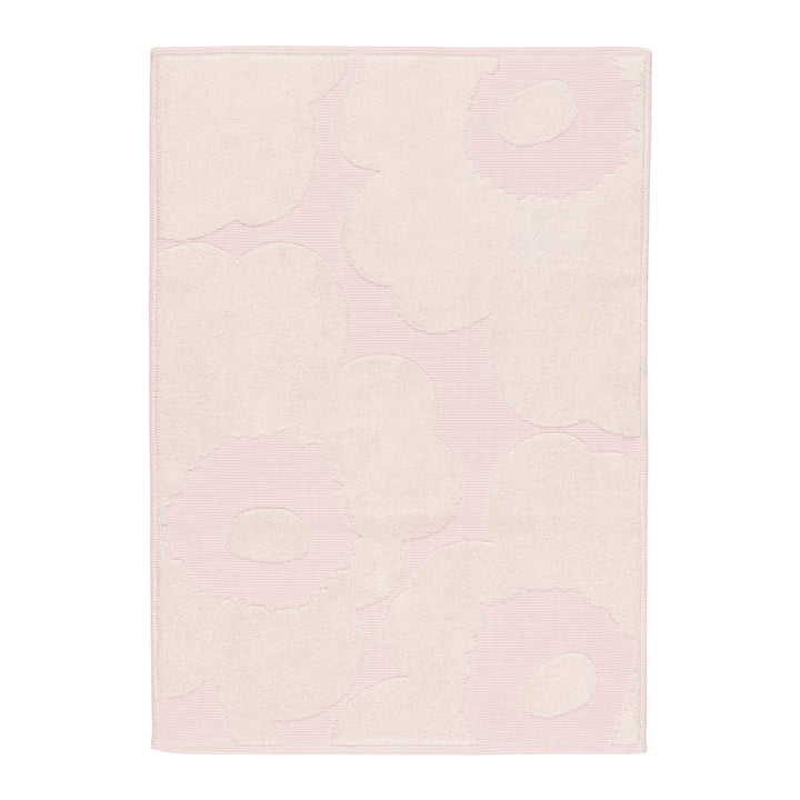 Marimekko - Unikko håndklæde 50 x 70 cm, hvid/pink