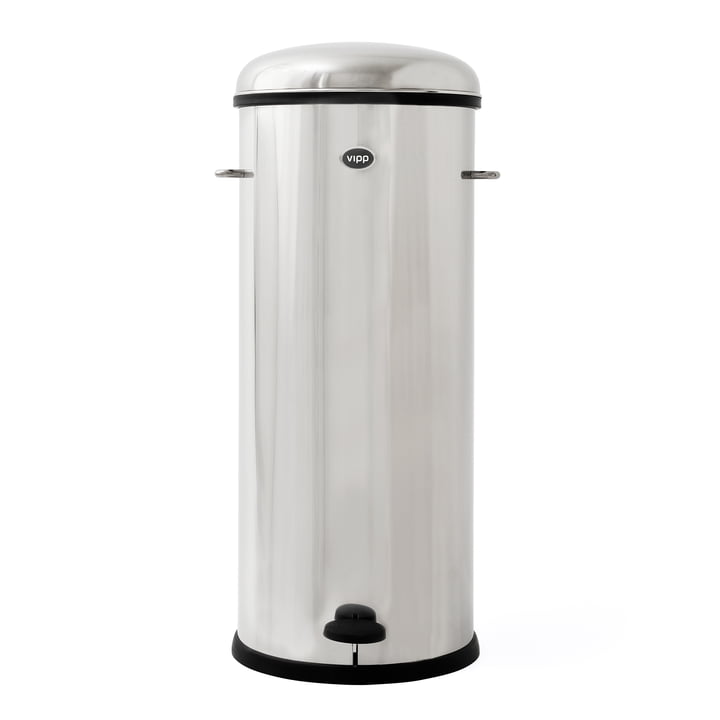 Vipp - 17 pedalspand, 30 l, rustfrit stål