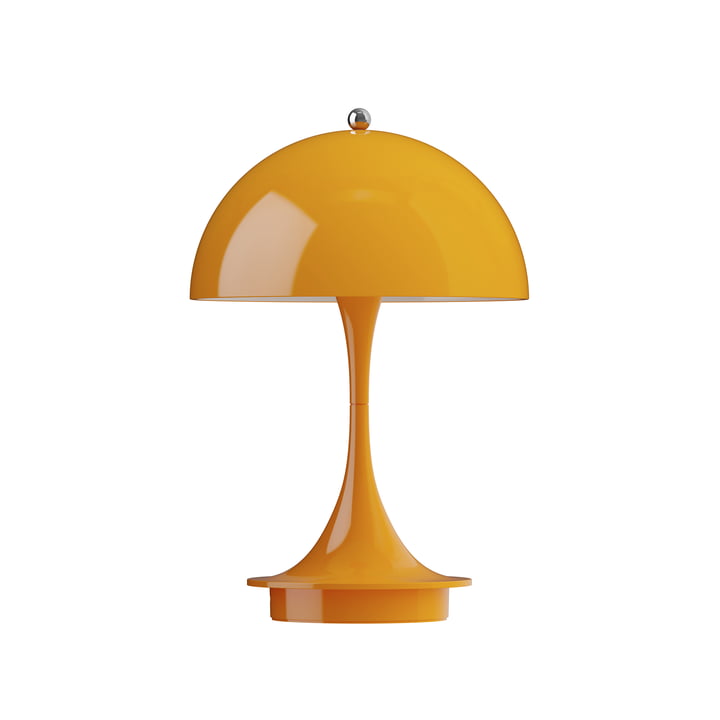 Louis Poulsen - Panthella 160 Bærbar V3 batteridrevet LED bordlampe, uigennemsigtig orange