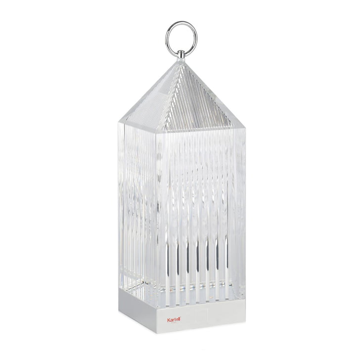 Kartell - Lantern LED lys, krystalklart