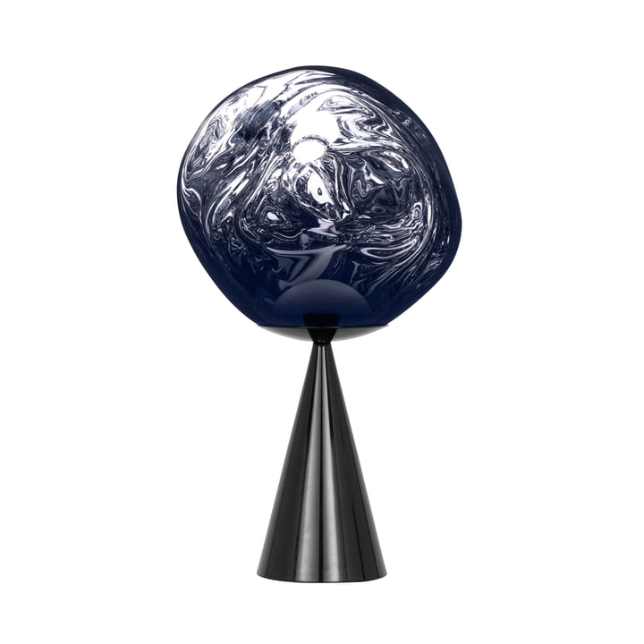 Tom Dixon - Melt Cone Fat LED bordlampe, røg/sort