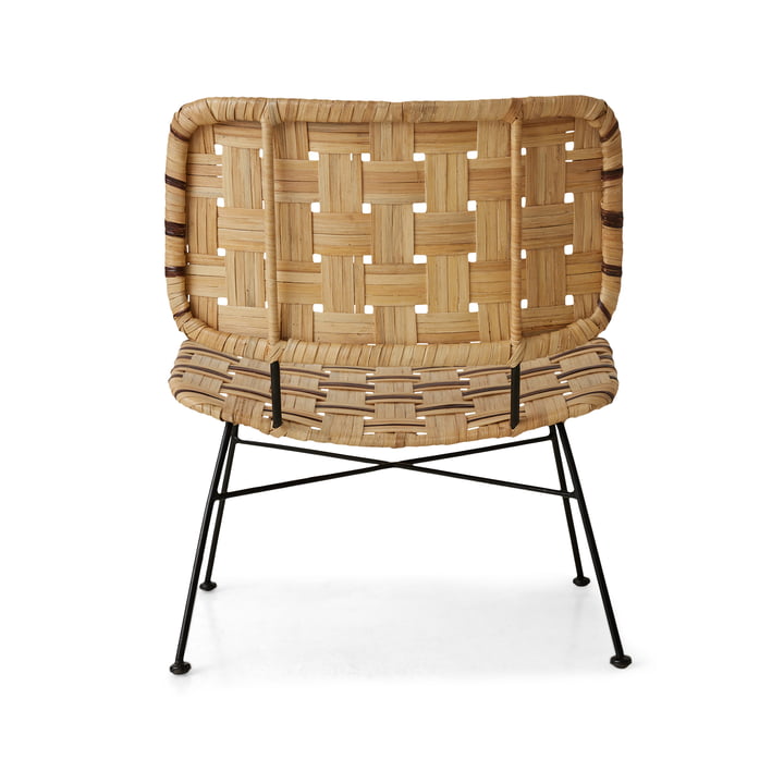 HKliving - Rattan loungestol, natur