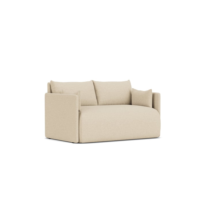 Audo - Offset sovesofa, 2-personers, sand (Yarn Collective Logan)