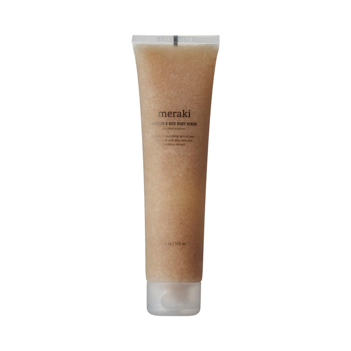 Meraki - Abrikos & Ris bodypeeling, 150 ml