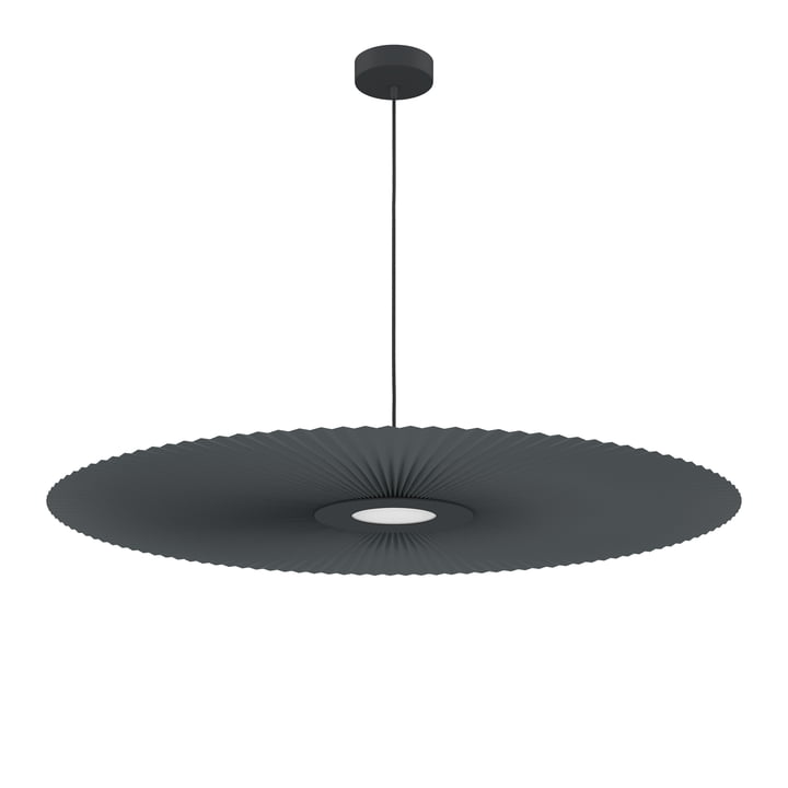 Hartô - Carmen LED pendel L, Ø 120 cm, skifergrå (RAL 7016)