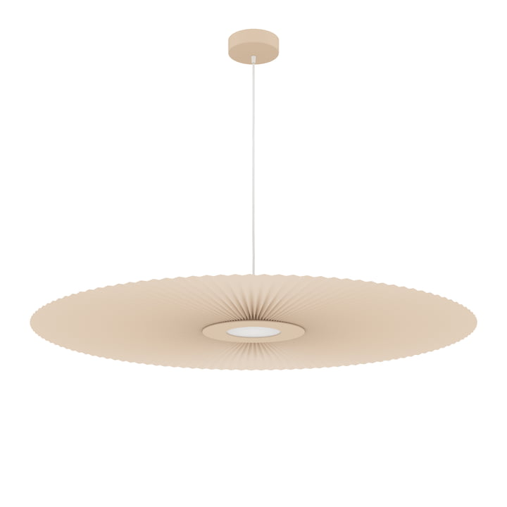 Hartô - Carmen LED pendel L, Ø 120 cm, gyldent sand (RAL 1015)