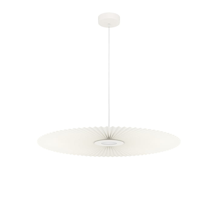 Hartô - Carmen LED pendel M, Ø 90 cm, hvid (RAL 9016)