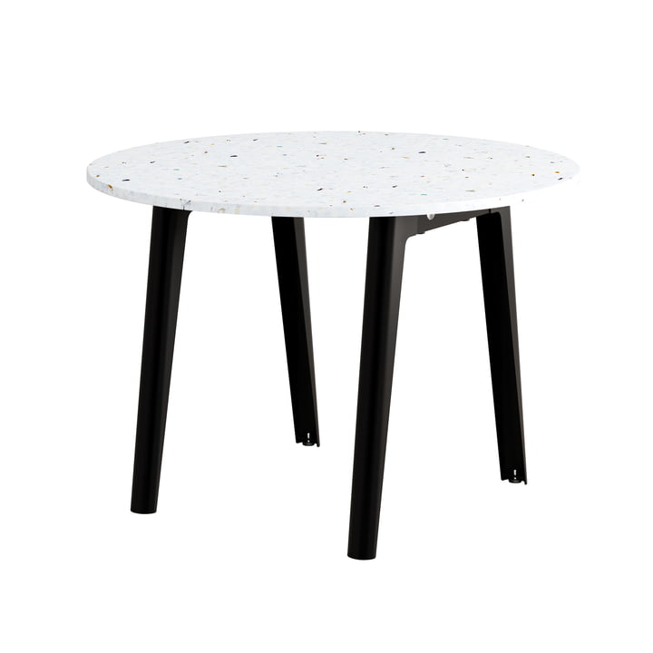 TipToe - NEW MODERN Venezia rundt spisebord Ø 108 cm, grafitsort