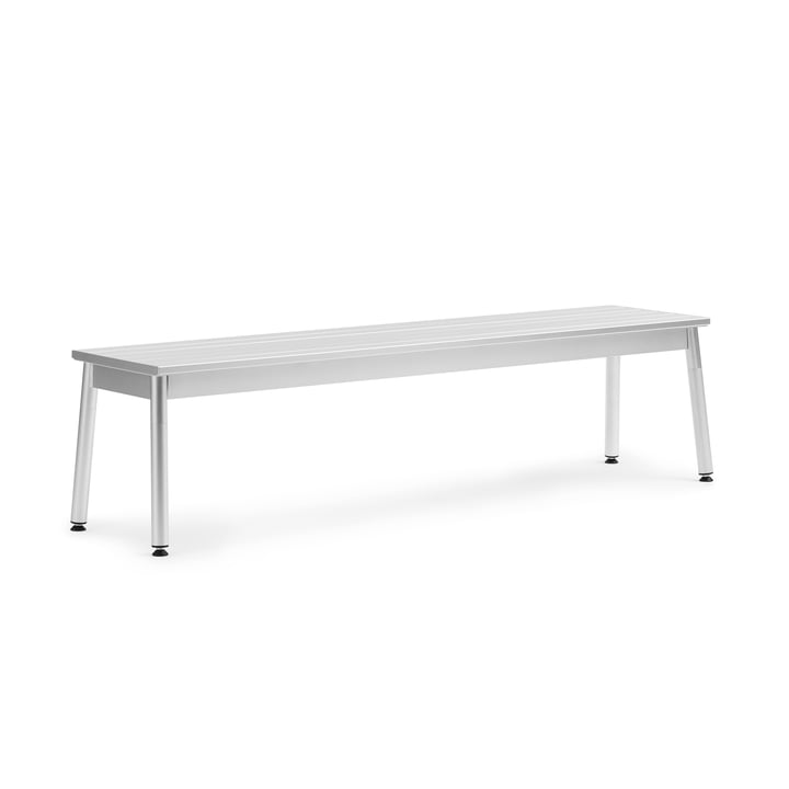 Ex havebænk, 173 x 42 cm, aluminium fra Normann Copenhagen