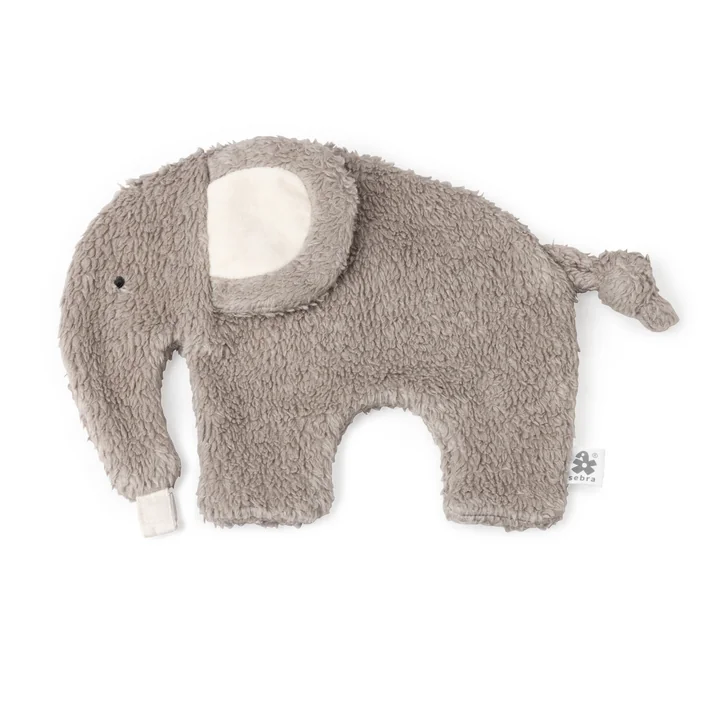 Sebra - Dyne- og sutteholder, elefant, grå
