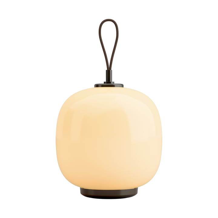 Louis Poulsen - VL45 Radiohus Bærbar LED bordlampe, messing / blank lysegul