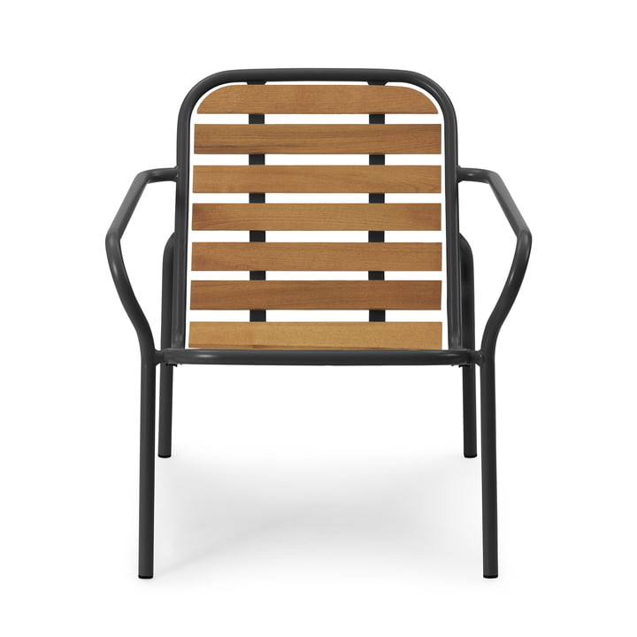 Normann Copenhagen - Vig Lounge Chair, sort / robinia