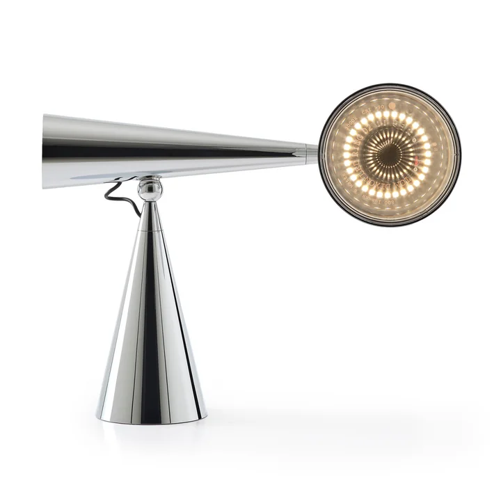 Tom Dixon - Pose Task LED bordlampe, sølv