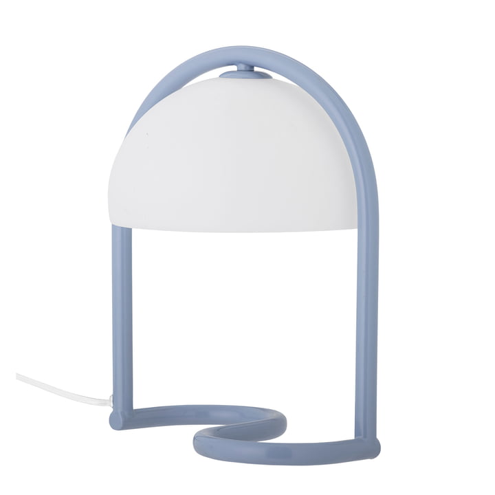 Bloomingville - Favor bordlampe, Ø 24,5 x 29,5 cm, blå