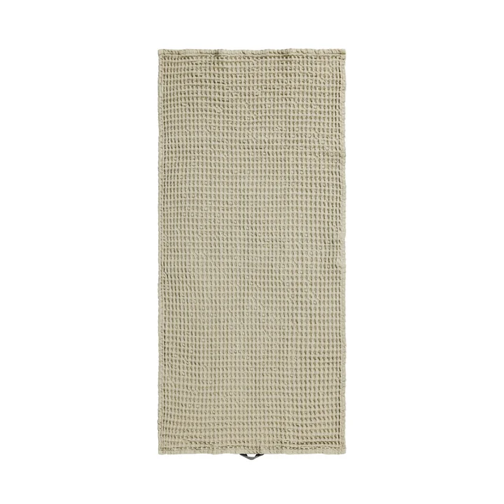 Ferm Living - Organic håndklæde, 50 x 100 cm, lys celedon