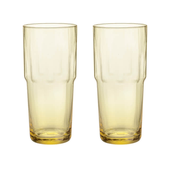 Iittala - Solare drikkeglas, 0,39 l, ildgul (sæt med 2)