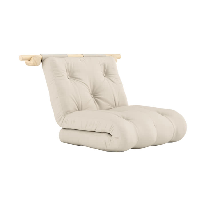 Karup Design - Hooked 75 sovesofa inkl. Bravo madras 75 x 200 cm, beige