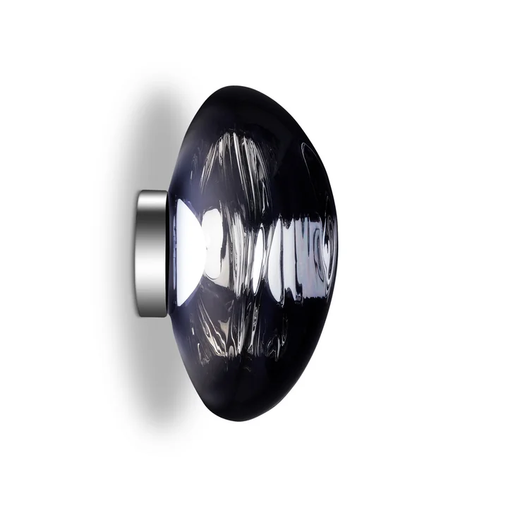 Tom Dixon - Melt LED væglampe / loftlampe, 50 x 28 cm, røgfarvet