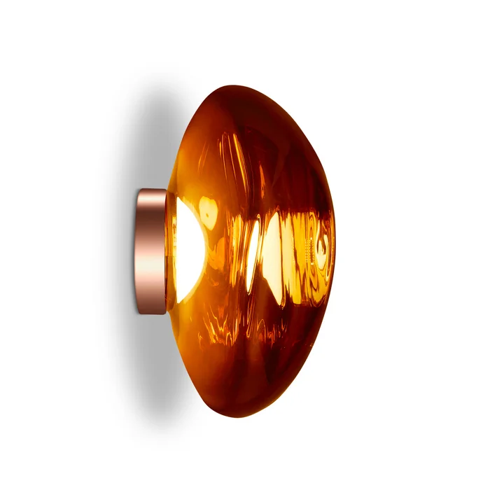 Tom Dixon - Melt LED væglampe / loftlampe, 50 x 28 cm, kobber