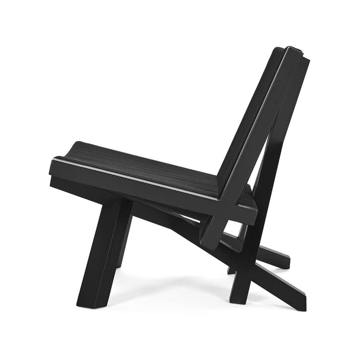 ClassiCon – Volkshaus Lounge Chair, sortbejdset eg/sort