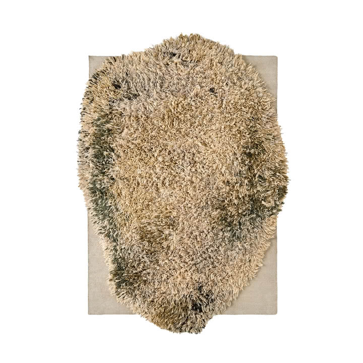 nanimarquina - Algetæppe, 179 x 270 cm, grå
