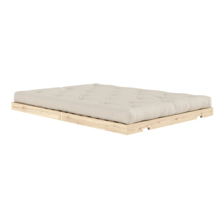 Karup Design - Flip Raw daybed, 140 x 200 cm, naturlig fyr / beige (747)