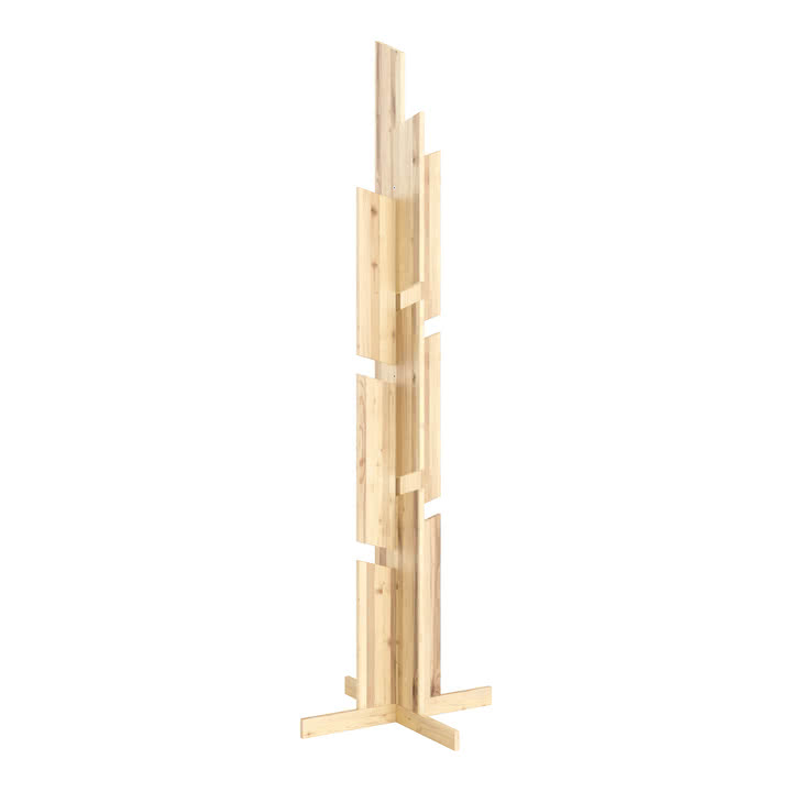 Karup Design - Keeper knagerække, H 186 cm, naturfyr