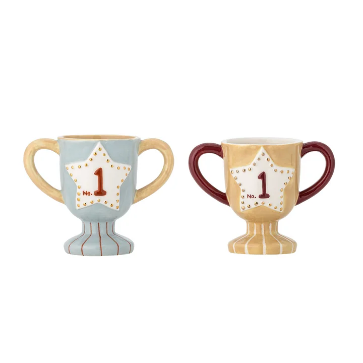 Bloomingville Mini - Trophy, 150 ml, flerfarvet (sæt med 2)