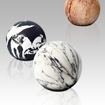 Sædekugle tatovering carrara marmor fra Baleri Italia