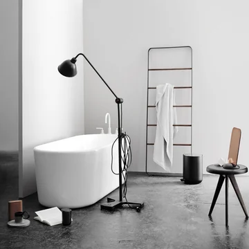 Minimalistisk design til badeværelset