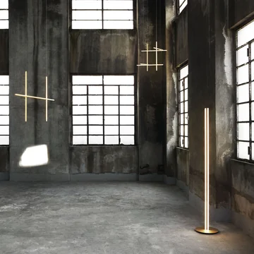 Coordinates LED gulvlampe med andre moduler i ensemblet
