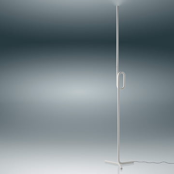 Tobia LED gulvlampe fra Foscarini i hvid har en udtryksfuld form