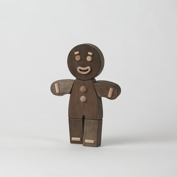 Gingerbread Man træfigur af boyhood