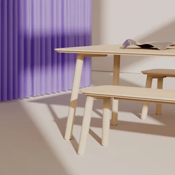 Meyer 23 bænk medium 160 cm fra OUT Objekte unserer Tage