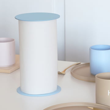 Rolling køkkenpapirholder, lyseblå fra Design Letters