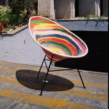 Acapulco Design - Jalisco stol, jalisco / sort