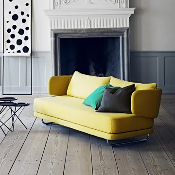 Jasper sovesofa, gul fra Softline