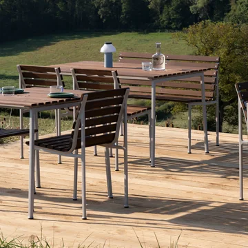 Hø - Traverssamling, aluminium / olieret ask
