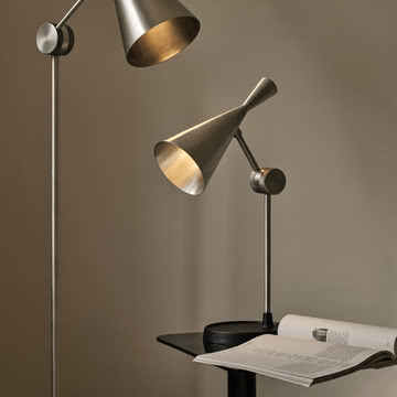 Tom Dixon - Beat Unbeaten LED bordlampe, aluminium