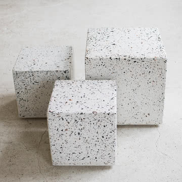 Serax - Pawn Terrazzo sideborde, hvide