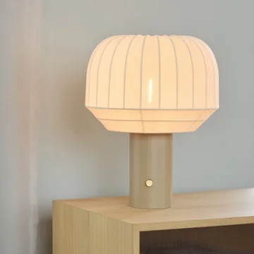 Northern - Tradition bordlampe, Ø 29 cm / H 39 cm, off-white / gråbeige