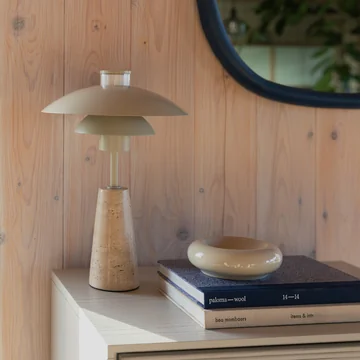 Zuiver - Cole LED bordlampe, beige