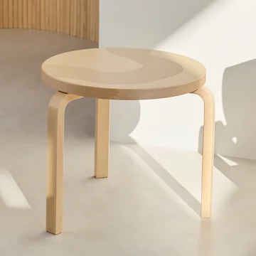 Artek - 90D sidebord, seireeni, naturlig birk