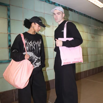 OUT Objekte unserer Tage - Tote-taske, blød pink og Weekendtaske, blød pink
