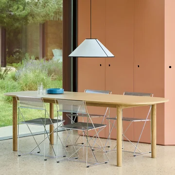HAY - Annex spisebord, aflangt, egetræ
